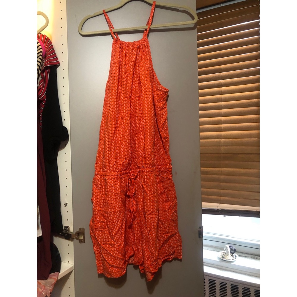 Orange romper